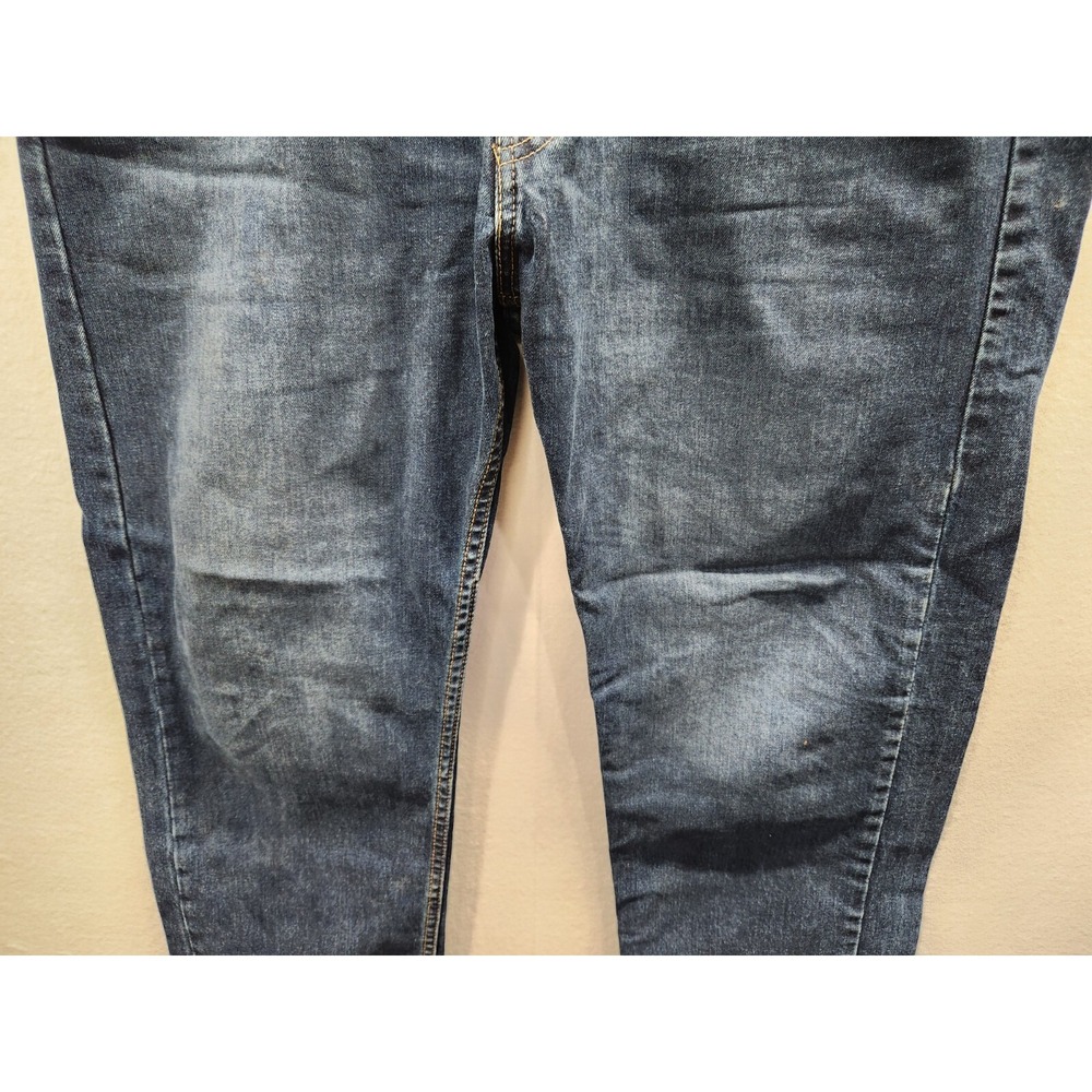 Levi Strauss 505 Straight Levi's Dark Wash Denim Jeans Men's Sz 40 x 32 ~ G/VG - Picture 3 of 11